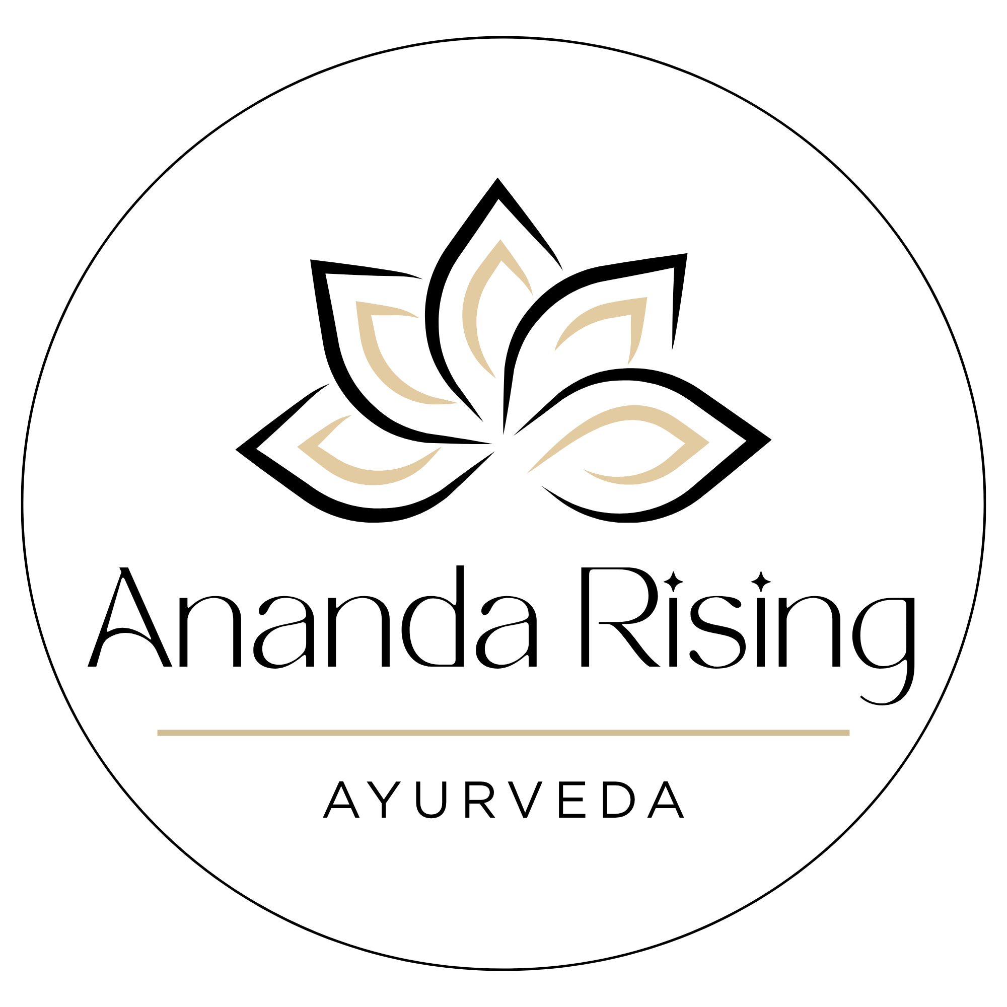 Ananda Rising Ayurveda Logo